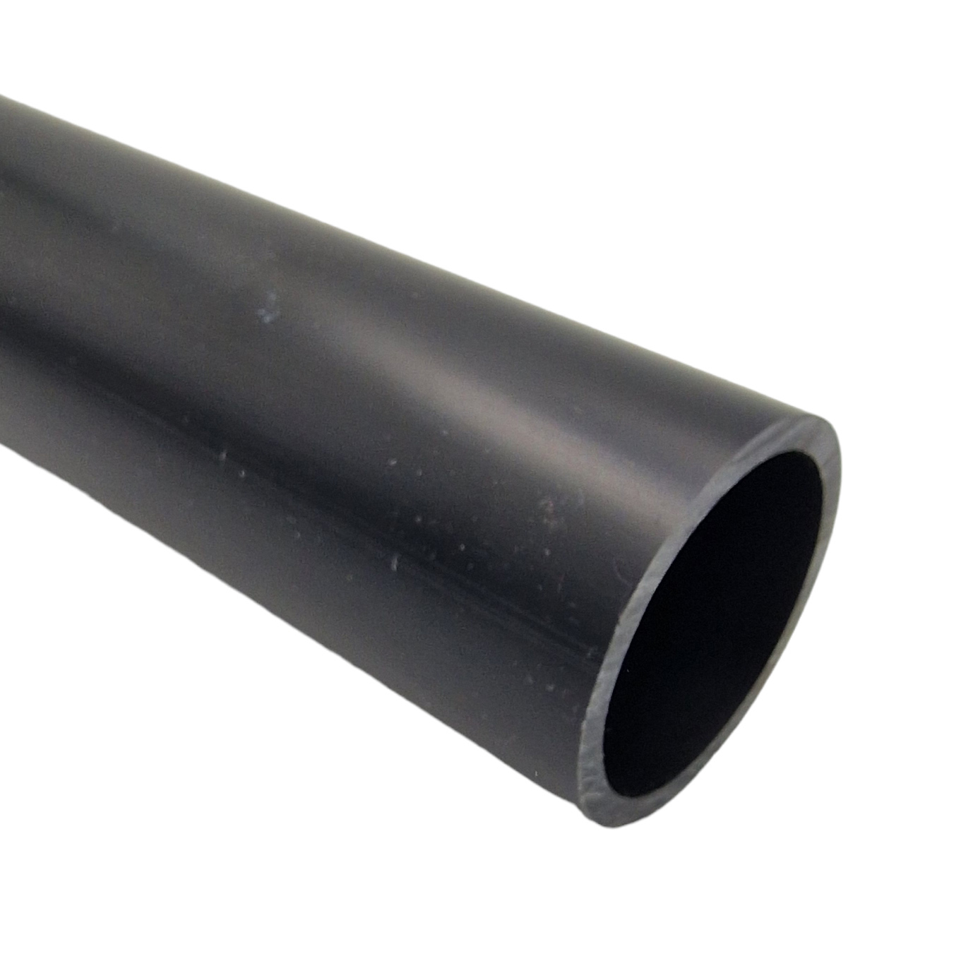 PVC - Rohr tiefschwarz d 50 mm x 3,7 mm per. lfm